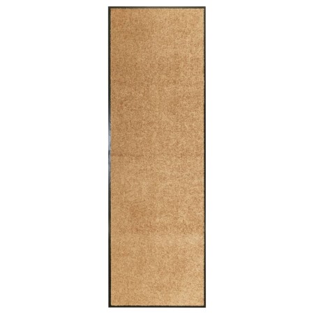 Felpudo lavable crema 60x180 cm de vidaXL, Felpudos - Ref: Foro24-323465, Precio: 53,89 €, Descuento: %