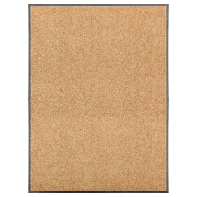 Felpudo lavable crema 90x120 cm de vidaXL, Felpudos - Ref: Foro24-323466, Precio: 56,06 €, Descuento: %