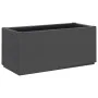 Jardinera PP gris oscuro 80x36x35 cm de , Maceteros y jardineras - Ref: Foro24-368777, Precio: 84,94 €, Descuento: %