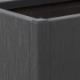 Jardinera PP gris oscuro 80x36x35 cm de , Maceteros y jardineras - Ref: Foro24-368777, Precio: 74,49 €, Descuento: %