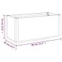 Jardinera PP gris oscuro 80x36x35 cm de , Maceteros y jardineras - Ref: Foro24-368777, Precio: 84,94 €, Descuento: %