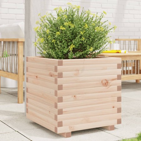 Jardinera madera maciza de pino 50x50x49,5 cm de , Maceteros y jardineras - Ref: Foro24-3282514, Precio: 113,26 €, Descuento: %