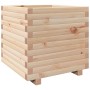 Jardinera madera maciza de pino 50x50x49,5 cm de , Maceteros y jardineras - Ref: Foro24-3282514, Precio: 113,26 €, Descuento: %