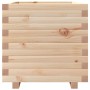 Jardinera madera maciza de pino 50x50x49,5 cm de , Maceteros y jardineras - Ref: Foro24-3282514, Precio: 113,26 €, Descuento: %