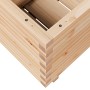 Jardinera madera maciza de pino 50x50x49,5 cm de , Maceteros y jardineras - Ref: Foro24-3282514, Precio: 113,26 €, Descuento: %