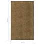 Felpudo lavable marrón 90x150 cm de vidaXL, Felpudos - Ref: Foro24-323437, Precio: 66,88 €, Descuento: %
