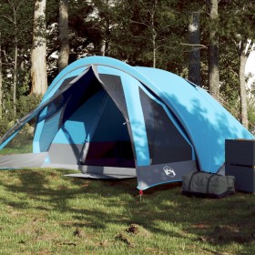 Tienda de campaña para 4 personas impermeable azul de , Tiendas de campaña - Ref: Foro24-94714, Precio: 120,43 €, Descuento: %