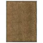 Brown washable doormat 90x120 cm by vidaXL, Doormats - Ref: Foro24-323436, Price: 62,62 €, Discount: %