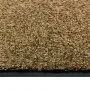 Brown washable doormat 90x120 cm by vidaXL, Doormats - Ref: Foro24-323436, Price: 62,62 €, Discount: %