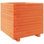 Jardinera madera maciza de pino marrón cera 50x50x49,5 cm de , Maceteros y jardineras - Ref: Foro24-3282516, Precio: 134,92 €...