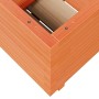 Jardinera madera maciza de pino marrón cera 50x50x49,5 cm de , Maceteros y jardineras - Ref: Foro24-3282516, Precio: 134,92 €...