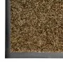 Brown washable doormat 90x120 cm by vidaXL, Doormats - Ref: Foro24-323436, Price: 62,62 €, Discount: %