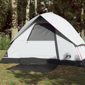 Tienda de campaña iglú 3 personas tela opaca impermeable blanco de , Tiendas de campaña - Ref: Foro24-94698, Precio: 109,48 €...