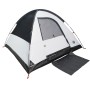Tienda de campaña iglú 3 personas tela opaca impermeable blanco de , Tiendas de campaña - Ref: Foro24-94698, Precio: 105,14 €...