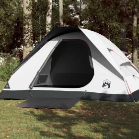 Tienda de campaña iglú 4 personas tela opaca impermeable blanco de , Tiendas de campaña - Ref: Foro24-94780, Precio: 133,27 €...