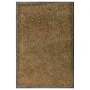 Felpudo lavable marrón 60x90 cm de vidaXL, Felpudos - Ref: Foro24-323434, Precio: 33,07 €, Descuento: %