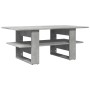 Mesa de centro madera de ingeniería gris hormigón 102x55x42 cm de , Mesas de centro - Ref: Foro24-823265, Precio: 57,40 €, De...