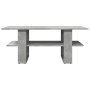 Mesa de centro madera de ingeniería gris hormigón 102x55x42 cm de , Mesas de centro - Ref: Foro24-823265, Precio: 57,40 €, De...