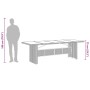Set comedor jardín 9 pzas y cojines ratán sintético gris de , Conjuntos de jardín - Ref: Foro24-3277553, Precio: 937,54 €, De...