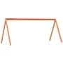 Solid wood brown children's bed canopy 199x80.5x88 cm by , Accessories for beds and slatted bases - Ref: Foro24-846957, Price...
