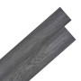 Lamas para suelo autoadhesivas PVC blanco y negro 5,02 m² 2 mm en Materiales de construcción | Comprar online en Foru.es
