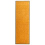 Felpudo lavable naranja 60x180 cm de vidaXL, Felpudos - Ref: Foro24-323453, Precio: 56,39 €, Descuento: %