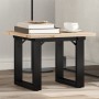 Mesa de centro marco O madera maciza pino y hierro 50x50x35 cm de , Mesas de centro - Ref: Foro24-3282659, Precio: 59,98 €, D...