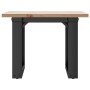 Mesa de centro marco O madera maciza pino y hierro 50x50x35 cm de , Mesas de centro - Ref: Foro24-3282659, Precio: 59,98 €, D...