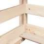 Children's bed with solid pine wood roof 75x190 cm by , Beds and slatted bases - Ref: Foro24-847009, Price: 104,21 €, Discoun...