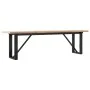 Mesa centro marco O madera maciza pino y hierro 160x40x45,5 cm de , Mesas de centro - Ref: Foro24-3282734, Precio: 103,88 €, ...