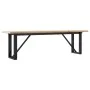 Mesa centro marco O madera maciza pino y hierro 160x40x45,5 cm de , Mesas de centro - Ref: Foro24-3282734, Precio: 103,88 €, ...