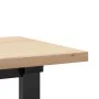 Mesa centro marco O madera maciza pino y hierro 160x40x45,5 cm de , Mesas de centro - Ref: Foro24-3282734, Precio: 103,88 €, ...
