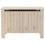 Caja de almacenaje con tapa RANA madera maciza pino 80x49x54 cm de , Baúles de almacenamiento - Ref: Foro24-4002329, Precio: ...