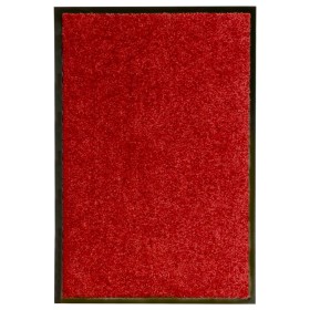 Felpudo lavable rojo 40x60 cm de vidaXL, Felpudos - Ref: Foro24-323421, Precio: 22,26 €, Descuento: %