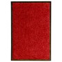 Felpudo lavable rojo 40x60 cm de vidaXL, Felpudos - Ref: Foro24-323421, Precio: 22,26 €, Descuento: %