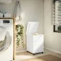 Cesta ropa sucia con ruedas RANA madera pino blanca 45x45x64 cm de , Cestas para ropa - Ref: Foro24-4002334, Precio: 81,24 €,...