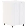 Cesta ropa sucia con ruedas RANA madera pino blanca 45x45x64 cm de , Cestas para ropa - Ref: Foro24-4002334, Precio: 81,24 €,...
