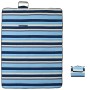 Manta de picnic plegable terciopelo rayas azul blanco 200x150cm de , Camping y senderismo - Ref: Foro24-4004206, Precio: 21,7...