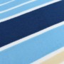 Manta de picnic plegable terciopelo rayas azul blanco 200x150cm de , Camping y senderismo - Ref: Foro24-4004206, Precio: 21,7...