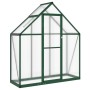 Invernadero con marco base aluminio verde 169x58x195 cm de , Invernaderos - Ref: Foro24-4005817, Precio: 353,54 €, Descuento: %