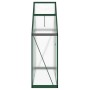 Invernadero con marco base aluminio verde 169x58x195 cm de , Invernaderos - Ref: Foro24-4005817, Precio: 353,54 €, Descuento: %
