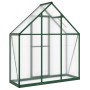 Invernadero con marco base aluminio verde 169x58x195 cm de , Invernaderos - Ref: Foro24-4005817, Precio: 353,54 €, Descuento: %