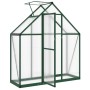 Invernadero con marco base aluminio verde 169x58x195 cm de , Invernaderos - Ref: Foro24-4005817, Precio: 353,54 €, Descuento: %