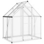 Invernadero con marco base aluminio plateado 169x114x195 cm de , Invernaderos - Ref: Foro24-4005822, Precio: 290,06 €, Descue...