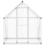 Invernadero con marco base aluminio plateado 169x114x195 cm de , Invernaderos - Ref: Foro24-4005822, Precio: 290,06 €, Descue...