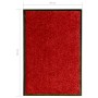 Felpudo lavable rojo 40x60 cm de vidaXL, Felpudos - Ref: Foro24-323421, Precio: 22,26 €, Descuento: %