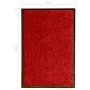Felpudo lavable rojo 40x60 cm de vidaXL, Felpudos - Ref: Foro24-323421, Precio: 23,74 €, Descuento: %