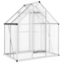 Invernadero con marco base aluminio plateado 169x114x195 cm de , Invernaderos - Ref: Foro24-4005822, Precio: 290,06 €, Descue...