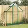 Invernadero con marco base aluminio verde 169x58x202 cm de , Invernaderos - Ref: Foro24-4005820, Precio: 295,43 €, Descuento: %