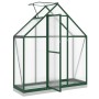 Invernadero con marco base aluminio verde 169x58x202 cm de , Invernaderos - Ref: Foro24-4005820, Precio: 295,43 €, Descuento: %